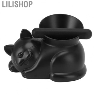 Lilishop Coffee Residue Box With Removable Bar Cute  Shape Coffee Grounds Recycling Bucket for Household Coffee Shop Black