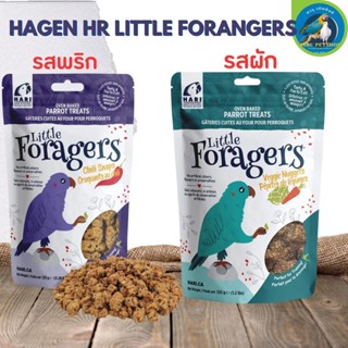 Hagen HR Little Forangers  ขนมนก 𝗟𝗶𝘁𝘁𝗹𝗲 𝗙𝗼𝗿𝗮𝗴𝗲𝗿𝘀 รสพริก &amp; รสผัก ทำจากวัตถุดิบคุณภาพสูง  มี 2 สูตรให้เลือก