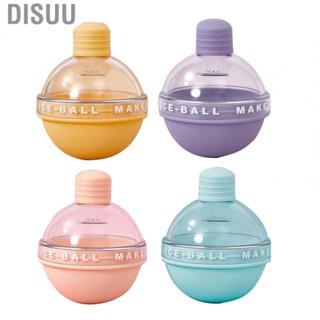 Disuu Silicone Ice Ball Mold  Round Ice Cube Mold Easy Release Bulb Shape Prevent Cracking Toxic Free  for Drink for Bar