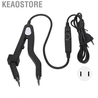 Keaostore Hair Extensions Tool  Even Heating DIY Fusion Heat Iron Connector Stylish  for Home for Hair Extensions