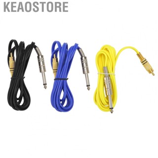 Keaostore RCA Tattoo Machine Hook Line  Portable RCA Tattoo  Cord Soft  for Tattoo Accessories