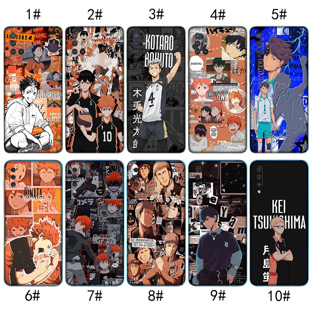 เคสใส ลาย Haikyuu 32D สําหรับ Samsung A23 A34 A54 5G