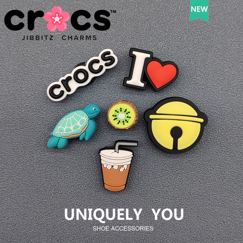 Crocs jibbitz หัวเข็มขัด ลายการ์ตูนเต่าทะเล DIY อุปกรณ์เสริม สําหรับรองเท้า