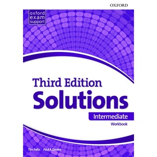 Bundanjai (หนังสือ) Solutions 3rd ED Intermediate : Workbook (P)