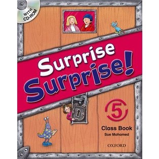 Bundanjai (หนังสือเรียนภาษาอังกฤษ Oxford) Surprise Surprise 5 : Class Book +CD (P)