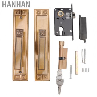 Hanhan Door Handle Lock Comfortable Handle Door Lock Universal for Bedroom