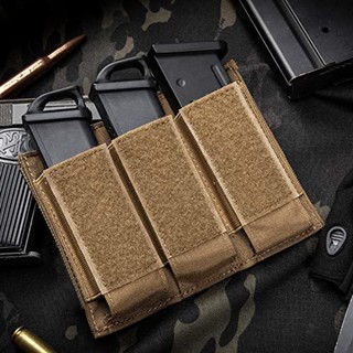 Luc กระเป๋าคาดเอว ผ้าไนล่อน EDC แบบคู่ สําหรับอุปกรณ์ฝึกซ้อม M1911 92F 1000D