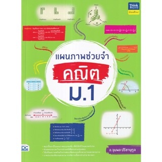 Bundanjai (หนังสือ) แผนภาพช่วยจำ คณิต ม.1