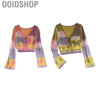 Ooidshop Jacket  Open Front Outwear Mesh Sweet Splicing  Fit Soft  for Gathering