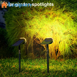 Lumiparty โคมไฟสปอตไลท์ Led พลังงานแสงอาทิตย์ สําหรับตกแต่งสวน กลางแจ้ง