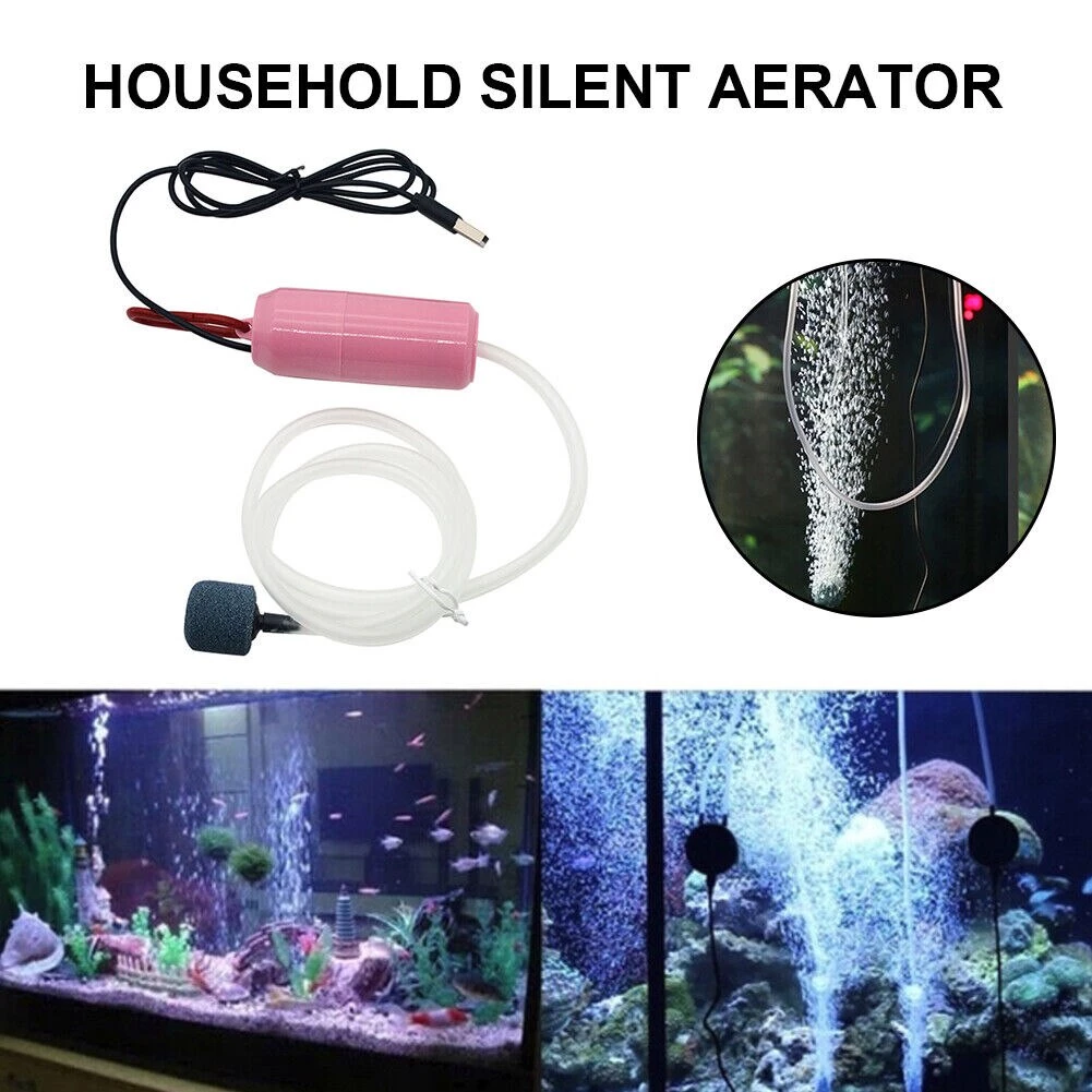🇹🇭 ถูกสุด💯🥇 เงียบ Oxygenator ขนาดเล็กออกซิเจนปั๊ม Mini USB ปั๊มออกซิเจนตู้ปลาชาร์จตกปลาออกซิเจนเครื่อง Fish Farming thumbnail 5