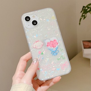 เคสโทรศัพท์มือถือ TPU กันกระแทก พิมพ์ลายลูกสุนัข สองชั้น สําหรับ iPhone 14 Pro Max 13 13pro 13prm iPhone 11 11pro 14plus 12Pro Max