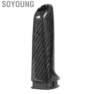 Soyoung Handbrake Covers  Sturdy  Scratch Abrasion Resistant Grip Handle Lever UV Proof  for Car Interior Accessory