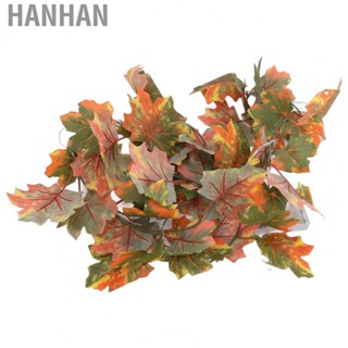 Hanhan Maple Leaves String Light  Powered 2 Modes Maple Leaf String Lights