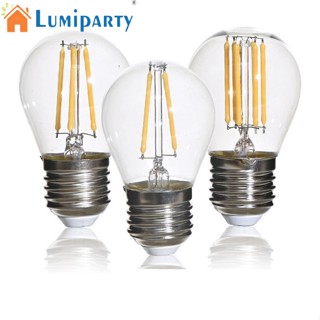 Lumiparty G45 E27 2700K หลอดไฟ LED 220V แสงวอร์มไวท์ สไตล์เรโทร สําหรับตกแต่งโคมไฟระย้า