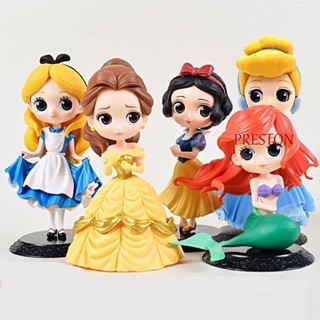 Preston โมเดลฟิกเกอร์เอลซ่าเมอร์เมด Anna Cinderella สําหรับตกแต่งเค้ก