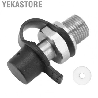 Yekastore Male Thread CO2 Refill Valve Connector  1/8NPT Corrosion Resistant CO2 Tank Valve Plug Adapter  for DIY