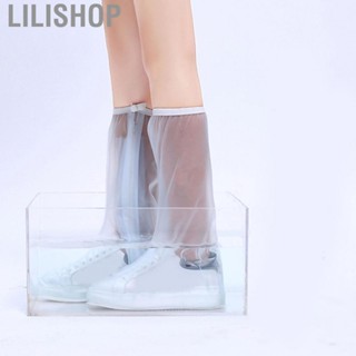 Lilishop Rain Shoe Covers  Rainproof Tall Shoe Cover Antiskid Wear Resistant Rain Shoe Protector