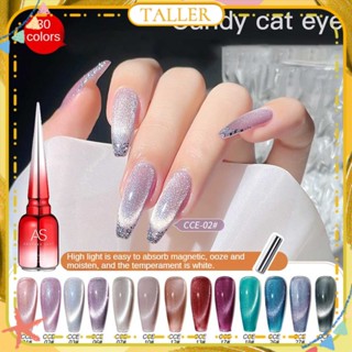 ✧ Ready Stcok เป็นเจลทาเล็บตาแมว Candy Spar Ice Penetrated Nude Wide Cat S Eye Joker Color Phototherapy กาวเพ้นท์เล็บสำหรับร้านทำเล็บสูง