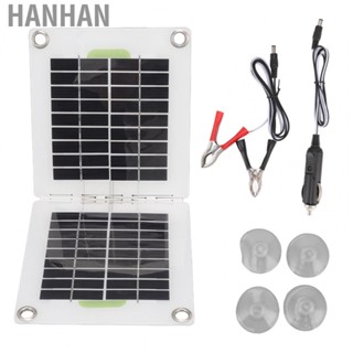 Hanhan Foldable Solar Panel Portable Solar Powered   For Car RV 10W New