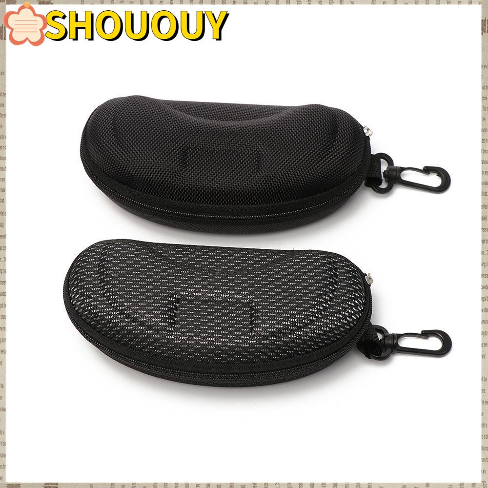 Shououy 2019 ใหม่ กล่องเคส EVA แบบแข็ง มีซิป สีเทา ดํา สําหรับใส่แว่นตาเล่นสกีหิมะ