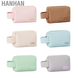 Hanhan Makeup Organize Storage Bag  Large  Bright Color Cosmetic Storage Bag Portable Zipper  for Women for Hotel