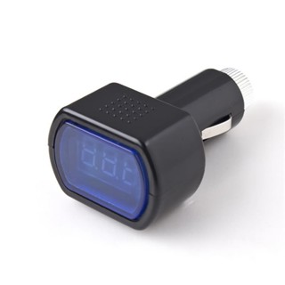 ⚡READYSTOCK⚡Digital LED Volt Gauge Red LED Display Volt Meter Car Cigar Lighter Plug