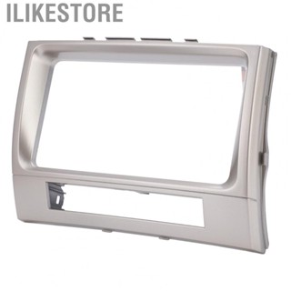 Ilikestore 2Din  Stereo Fascia Panel Frame Dash Trim Replacement for TOYOTA Corolla Verso 2004‑2009