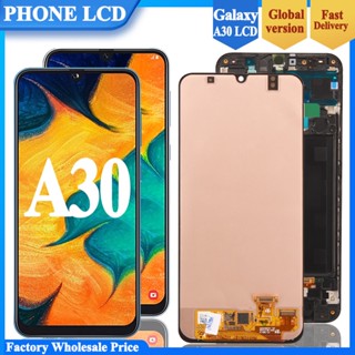 หน้าจอสัมผัส LCD 6.4 นิ้ว สําหรับ Samsung galaxy A30 A305 DS A305F A305FD A305A A30 LCD