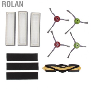 Rolan Sweeping Robot Replacement Parts  Sweeping Robot Filters and Brushes Perfect Fit Easy To Install  for Home