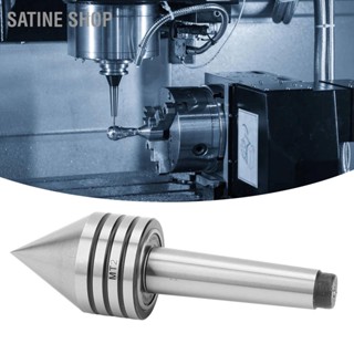 SaTine Shop Tailstock Live Center HSS ความแม่นยำสูงสวมทน 60 องศา MT2 เครื่องกลึงอุปกรณ์เสริม สำหรับ CNC