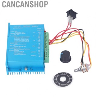 Cancanshop Speed Controller DC12‑60V 15A Closed Loop Control DC  Controller with  Indicator for Auto Cooling Fan