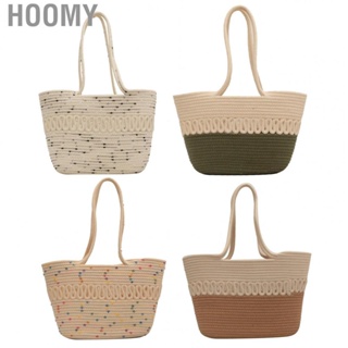 Hoomy Woven   Hollow Soft Cotton Shoulder Bag Casual Elegant Fashionable  for Shopping Dating