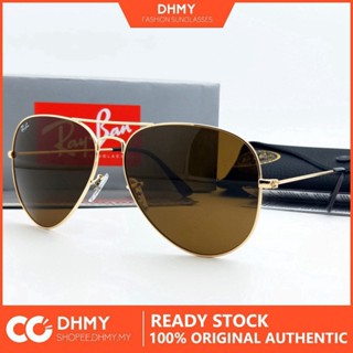 (AAAMX) Ray-ban แว่นตากันแดด Rb3025 3026 2JE5 5OER สีน้ําตาล