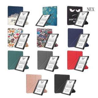 Nex เคสหนัง PU นิ่ม พับได้ หลายทบ สําหรับ Kindle Scribe 2022 Cover 10 2 นิ้ว