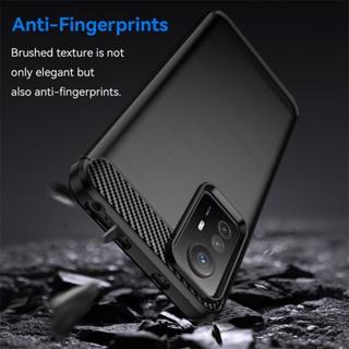 For Xiaomi Redmi Note 12S 12 Pro Plus 12Pro+ Note12Pro 4G 5G Ultra Thin Soft TPU Silicone Carbon Fiber Matte Shockproof Case Cover Casing