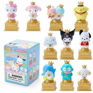 2023 Japan Sanrio PVC Trophy Figure Blind Box Toy Kitty Melody Cinnamoroll Kuromi 669129