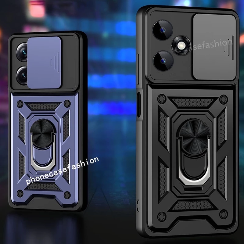เกราะปลอกกันกระแทกสําหรับ infinix Hot 40 40i 30 30i 50 50i hot30 pro hot40 hot50 50Pro เคสโทรศัพท์ขาตั้งแหวนเลนส์กล้องฝาครอบป้องกันกรณี