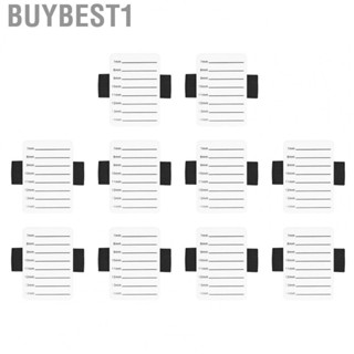 Buybest1 10pcs Lash Holder Eyelash Extension Hand Pallet Tray with Elastic Wrist Strap Lash Hand Holder 7 To 14mm