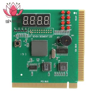 เมนบอร์ดวิเคราะห์การ์ดจอ LCD 4 หลัก สําหรับคอมพิวเตอร์ PCI