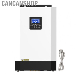 Cancanshop MPPT Charge Controller  4 Charging Modes Aluminum Alloy AC 230V Solar Hybrid Inverter Adjustable  for Lamp for