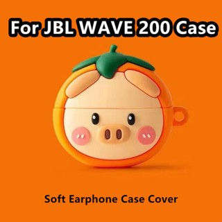 【จัดส่งรวดเร็ว】เคสหูฟัง แบบนิ่ม กันกระแทก ลายการ์ตูน สําหรับ JBL WAVE 200 JBL WAVE 200