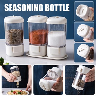 New Press-type Household Kitchen Metering Seasoning Box Rotary Seasoning Bottle