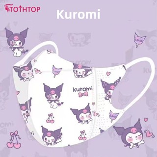 10 ชิ้น Kuromi Mask 3d Star Delu หน้ากากการ์ตูนน่ารัก [TOP]