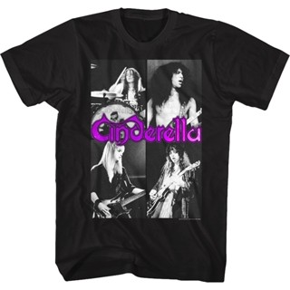 เสื้อยืด พิมพ์ลาย Band Members Cinderella