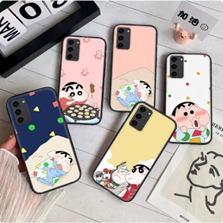 เคสโทรศัพท์มือถือแบบนิ่ม ลายการ์ตูนชินจัง 33A สําหรับ Samsung A70 A11 A12 A21S A22 4G 5G A31 A32 A41