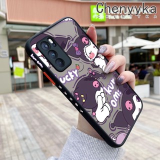 เคสโทรศัพท์มือถือ ซิลิโคน ใส กันกระแทก ลายคุโรมิ แฟชั่น สําหรับ OPPO Reno 6 Pro 5G Reno 6 Pro+ 5G