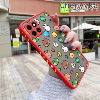 เคสซิลิโคนนิ่ม แบบใส ขอบสี่เหลี่ยม กันกระแทก สําหรับ Infinix Smart 6 HD Smart 6 Plus