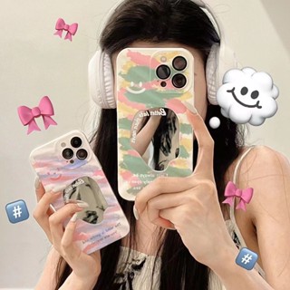 เคสโทรศัพท์มือถือกระจก กันลื่น ลายคลื่น สําหรับ iPhone 14Pro Max 14Pro iPhone 14 iPhone13 Pro iPhone 13Pro Max iPhone12 Pro Max 12 Pro 12 iPhone 11