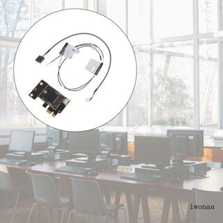 Iwo อะแดปเตอร์ไวไฟ M 2 M2 NGFF สําหรับ Key A E To PCI Express PCI-E 2230 Wireless